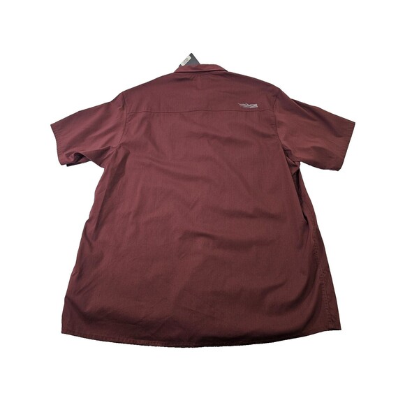 WN Men's XL Sitka Gear TTW Bitter Root Shop Shirt Short Sleeve Button Down Top - Picture 6 of 10